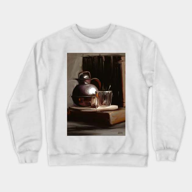 Teapot Crewneck Sweatshirt by Artofokan